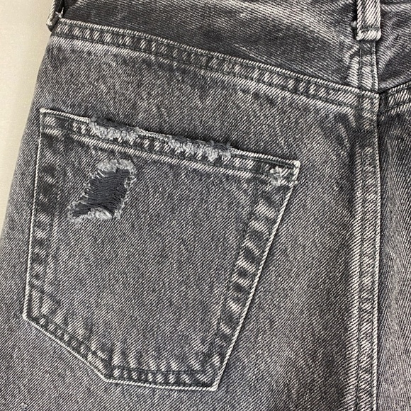 Moussy Vintage Odessa Black High Rise Straight Jeans | Size 26 NWT - Picture 6 of 15